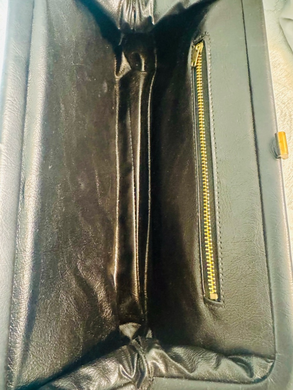 Leopard Vintage Clutch Elongated Style - Picture 4 of 5